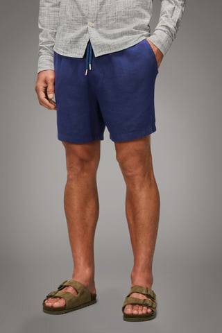 Short Casual Linho Plus