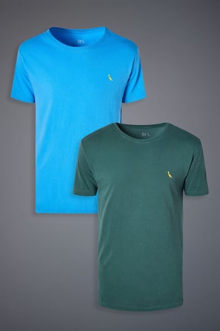 Kit 2 Camisetas Pra Torcer Pica Pau Bordado