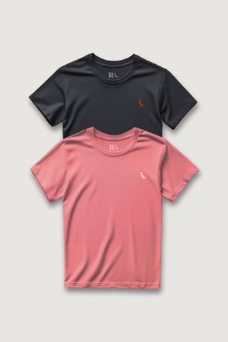 Kit 2 Camisetas Pica-pau Suspiro E Brasa